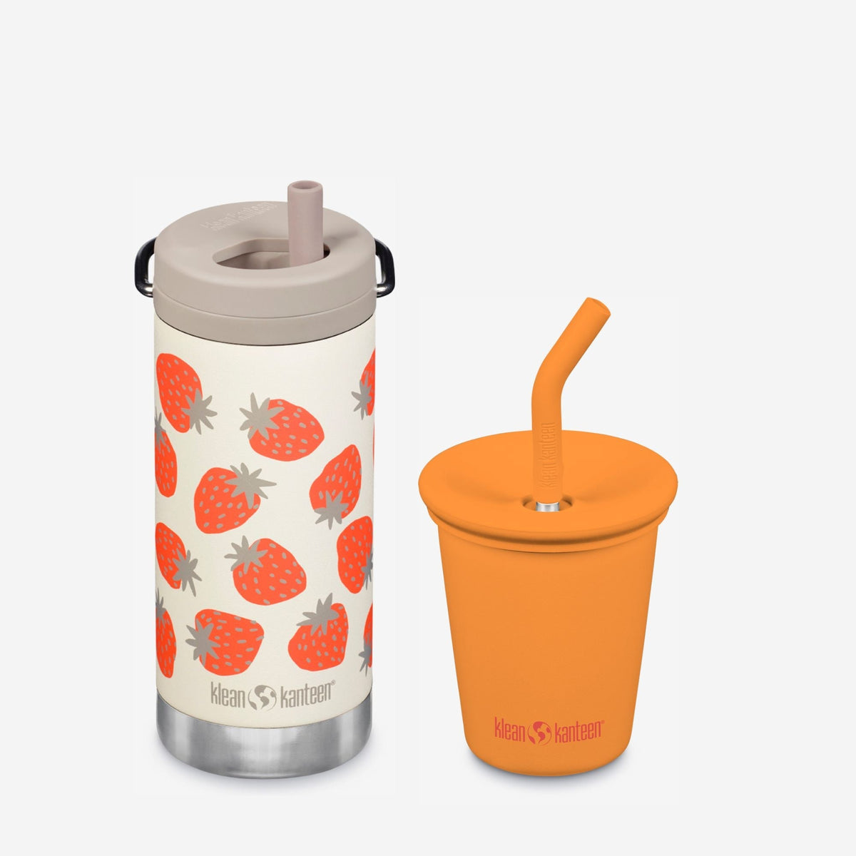 Kid's Sippy Cup and Wide Water Bottle Set